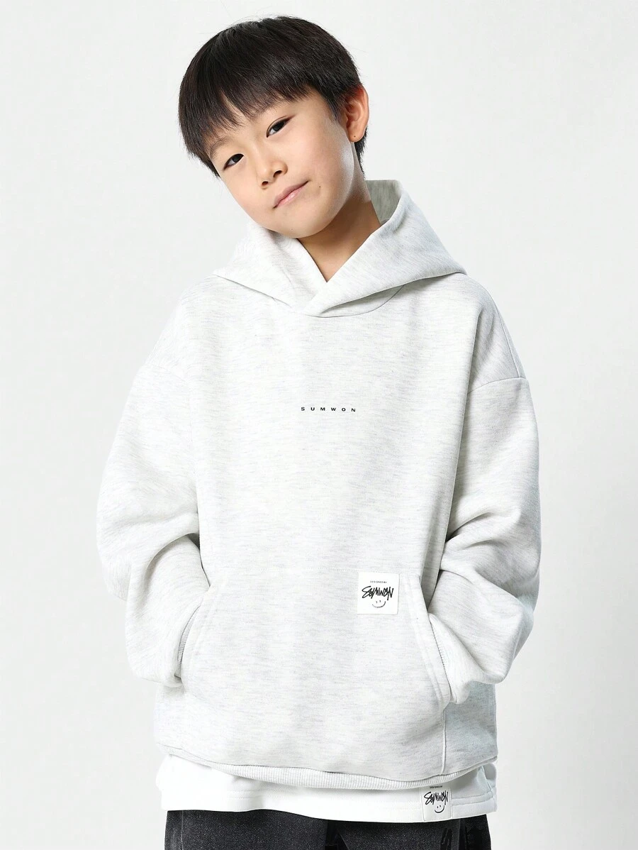 SUMWON SUMWON Minimalistische streetwear hoodie Casual atletische trui High fashion sweatshirt Comfortabele loungewear Moderne stedelijke essential Herfst winter laagjes