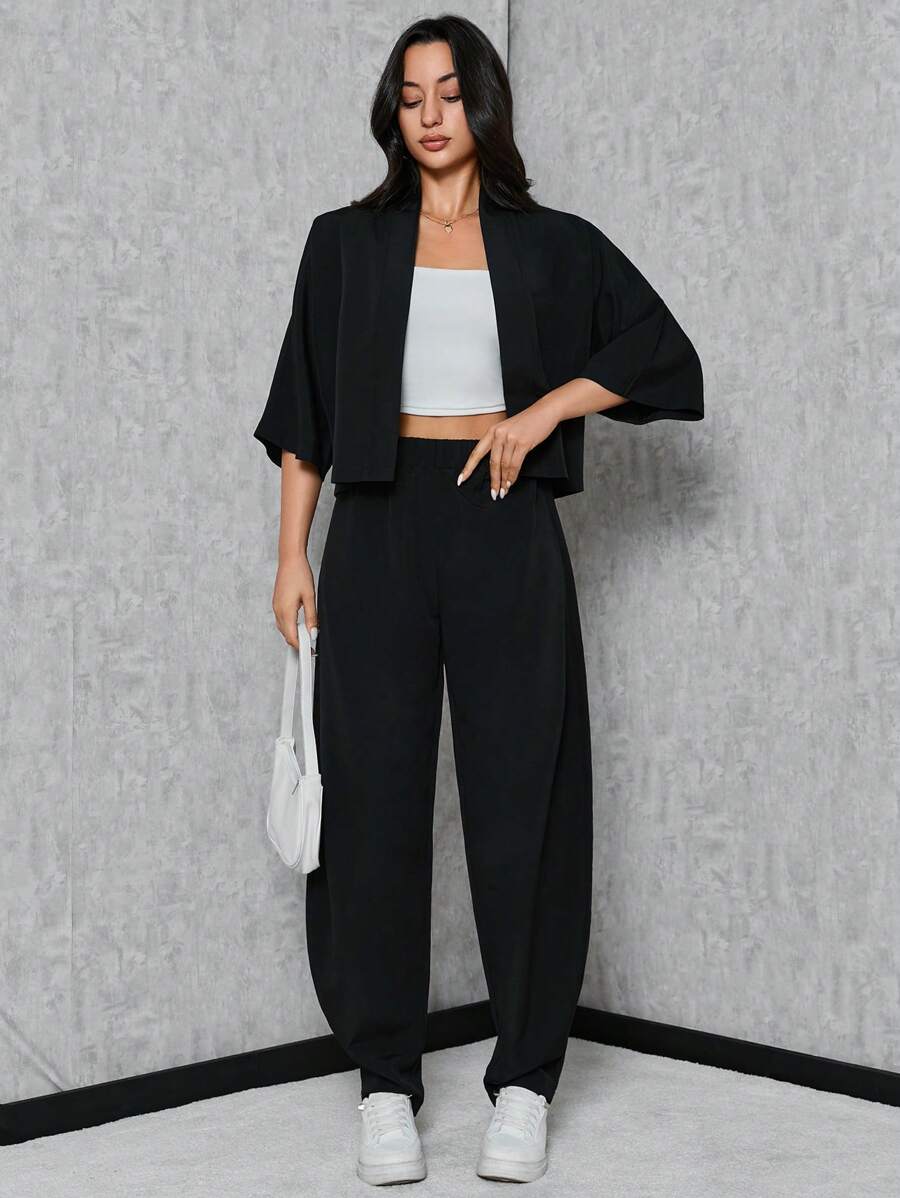 SHEIN Tall Conjuntos de dos piezas cómodos para mujeres altas
