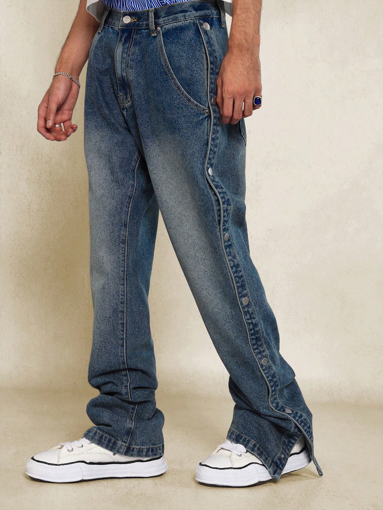 【WOOHWA】SNAP WI DENIM PT s-l1200.jpg