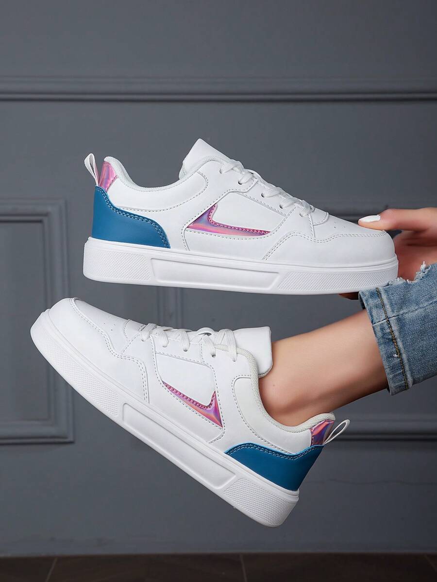 Pantofi sport casual respirabili la modă pentru adolescenți, de vară