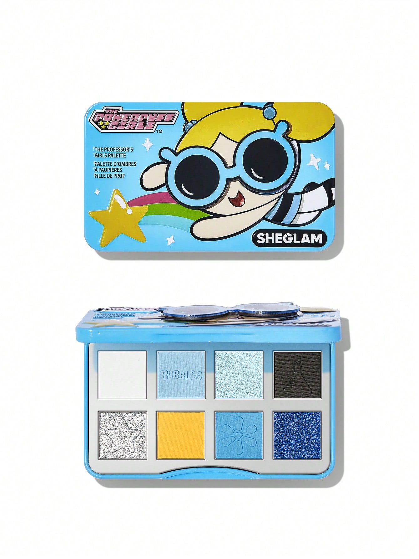 SHEGLAM パワーパフガールズ アイシャドウパレット The Powerpuff Girls X SHEGLAM The Professor's Girls Palette
