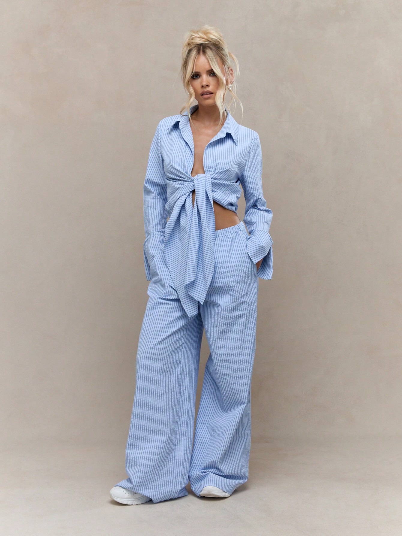 LAST NEST セットアップ　パジャマ　シャツ　パンツ　M last nest Mサイズシルク サテン パジャマシャツパンツ