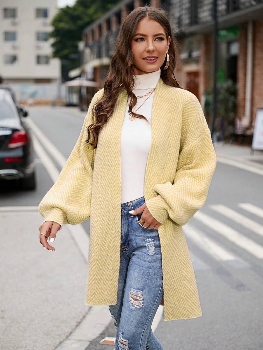 EMERY ROSE Casual Loose Dolman Cardigan, Autumn