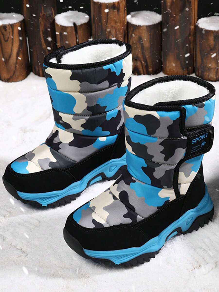Children's High Top Warm Lined Windproof & Comfortable Winter Boots