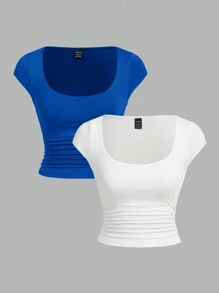 Blue and White