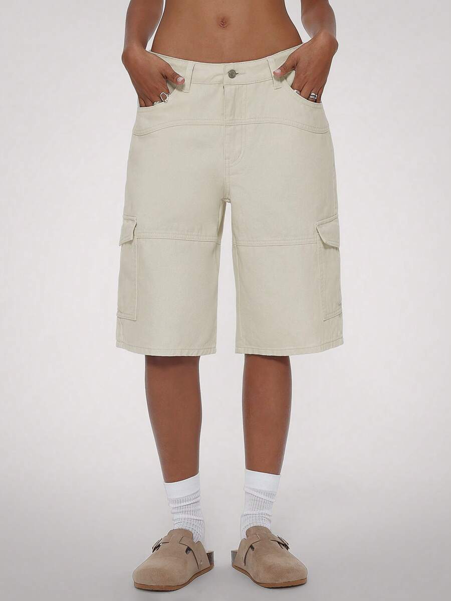 Forever 21 Nieuwe collectie enkellange casual design witte denim jeans, herfst/winter