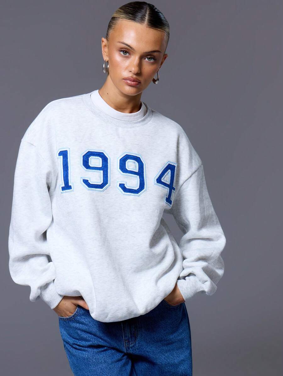 MUSERA Sweatshirt met ronde hals '1994'