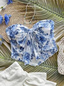Blue and White