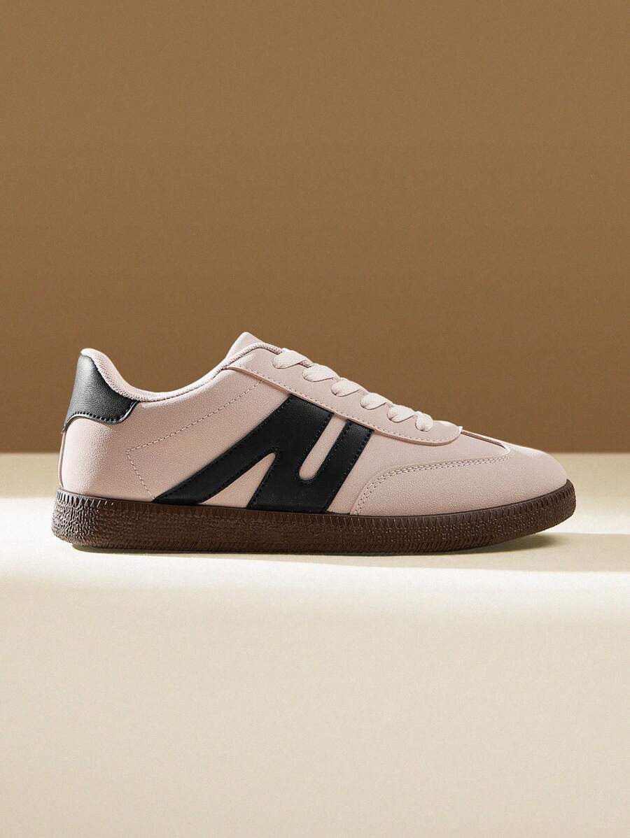 CUCCOO EASI Roze Duitse damesschoenen 2024 Nieuwe lente- en herfst dikke zool liftende sneakers casual schoenen