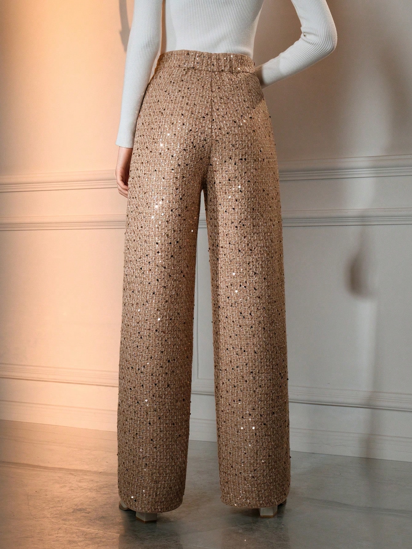【THE MOZZ】Baguette Pants WHBM® Slip On Wide Leg Pant | White House Black Market