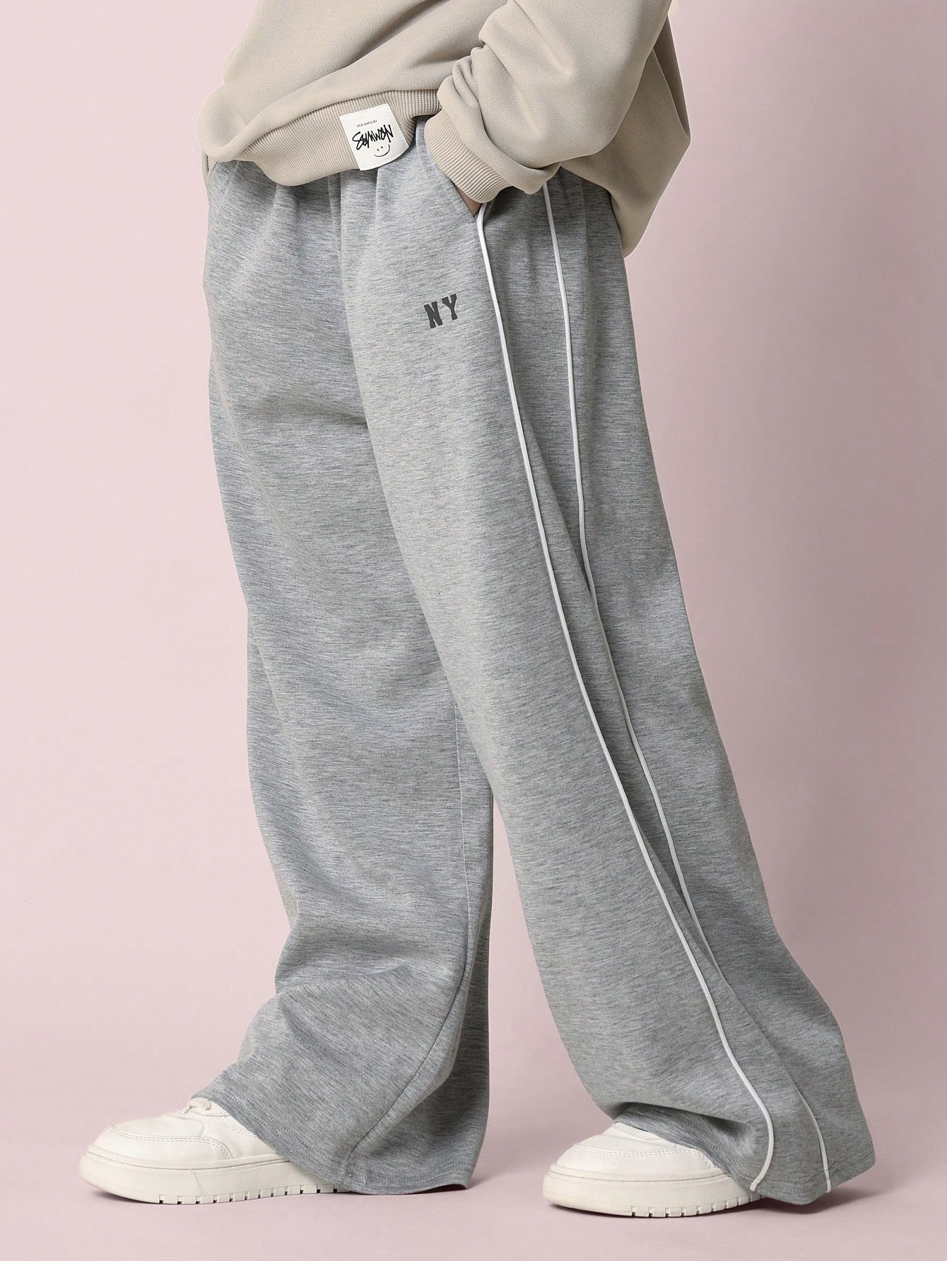 【SATIIIZ】Fellon Wide Jogger Pants 172831425458f15305343b863cbdcb