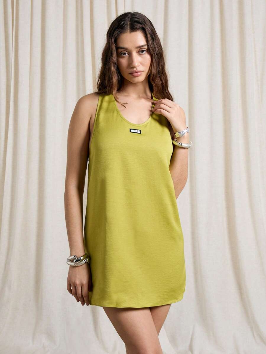 AiiRZ Sleeveless Mini Tank Dress Perfect For St. Patrick'S Day Celebrations Comfortable A-Line Casual Irish Party Holiday Festival Wear Lucky Charm Occasion Dress