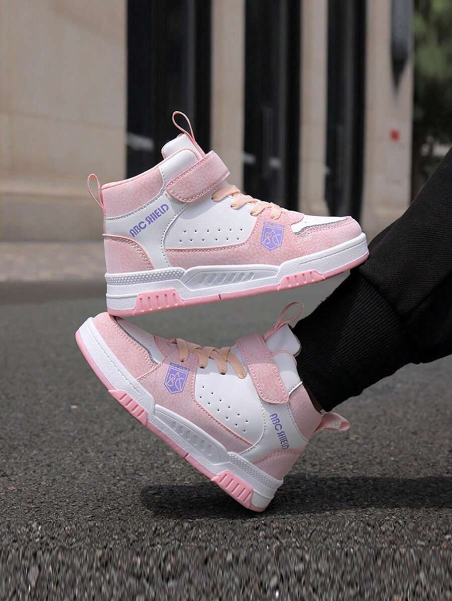Lightweight, Soft Leather Upper, Comfortable Hook And Loop Closure, Cushioned Interior, Anti-Slip Durable Sole. Easy On & Off, Casual Sneakers For Teens