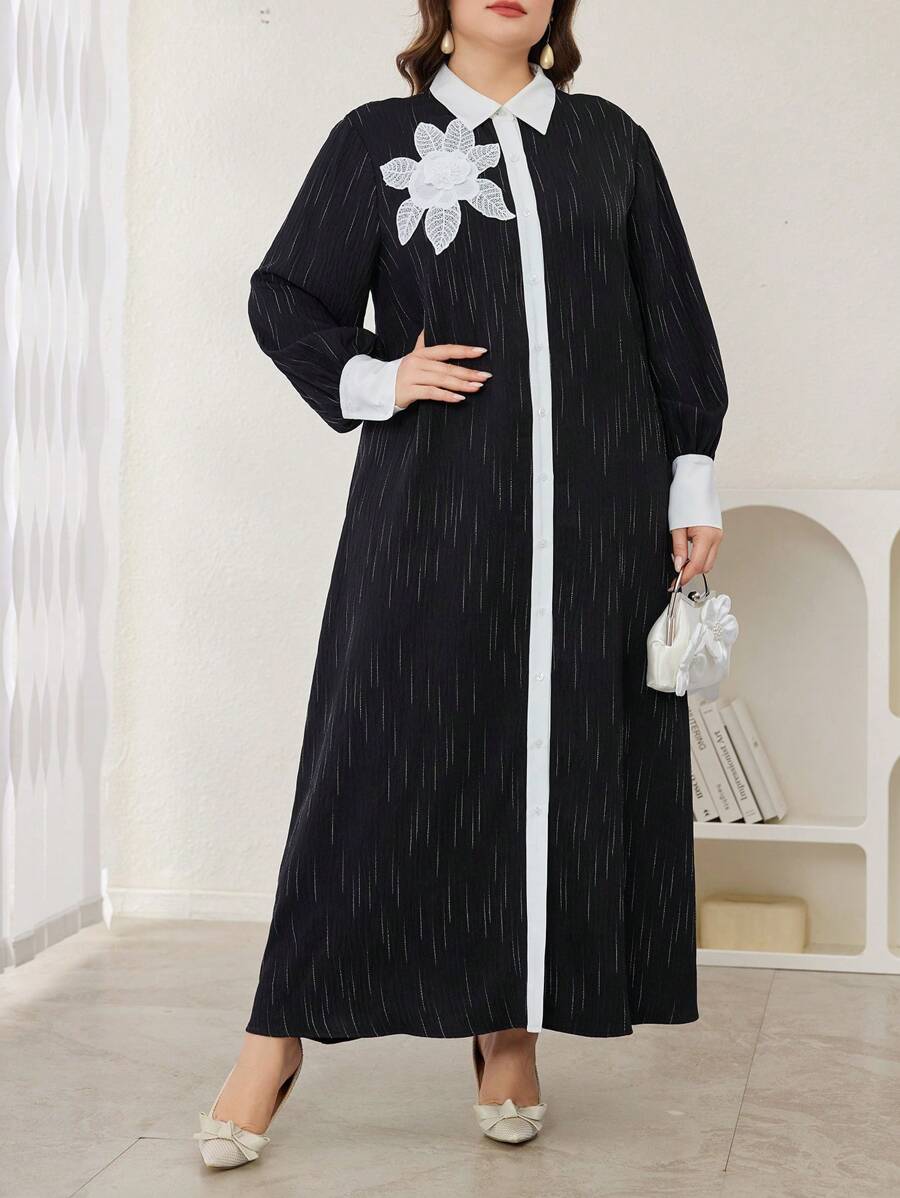Modelyn New Women's Woven Colorblock Striped Dress, Plus Size Long Evening Dresses