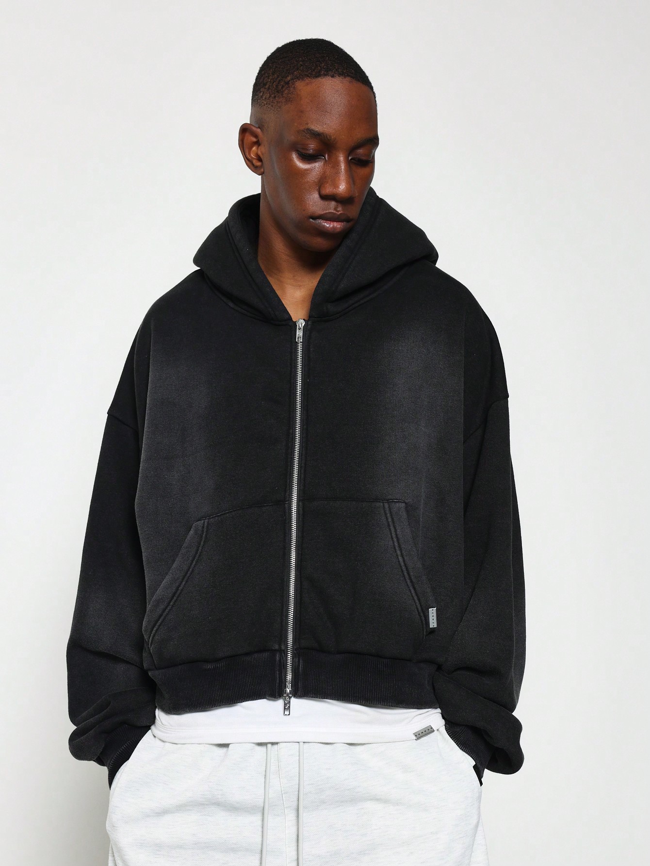 Heavy Weight Full Zip Oversized Hoodie｜Sumwon