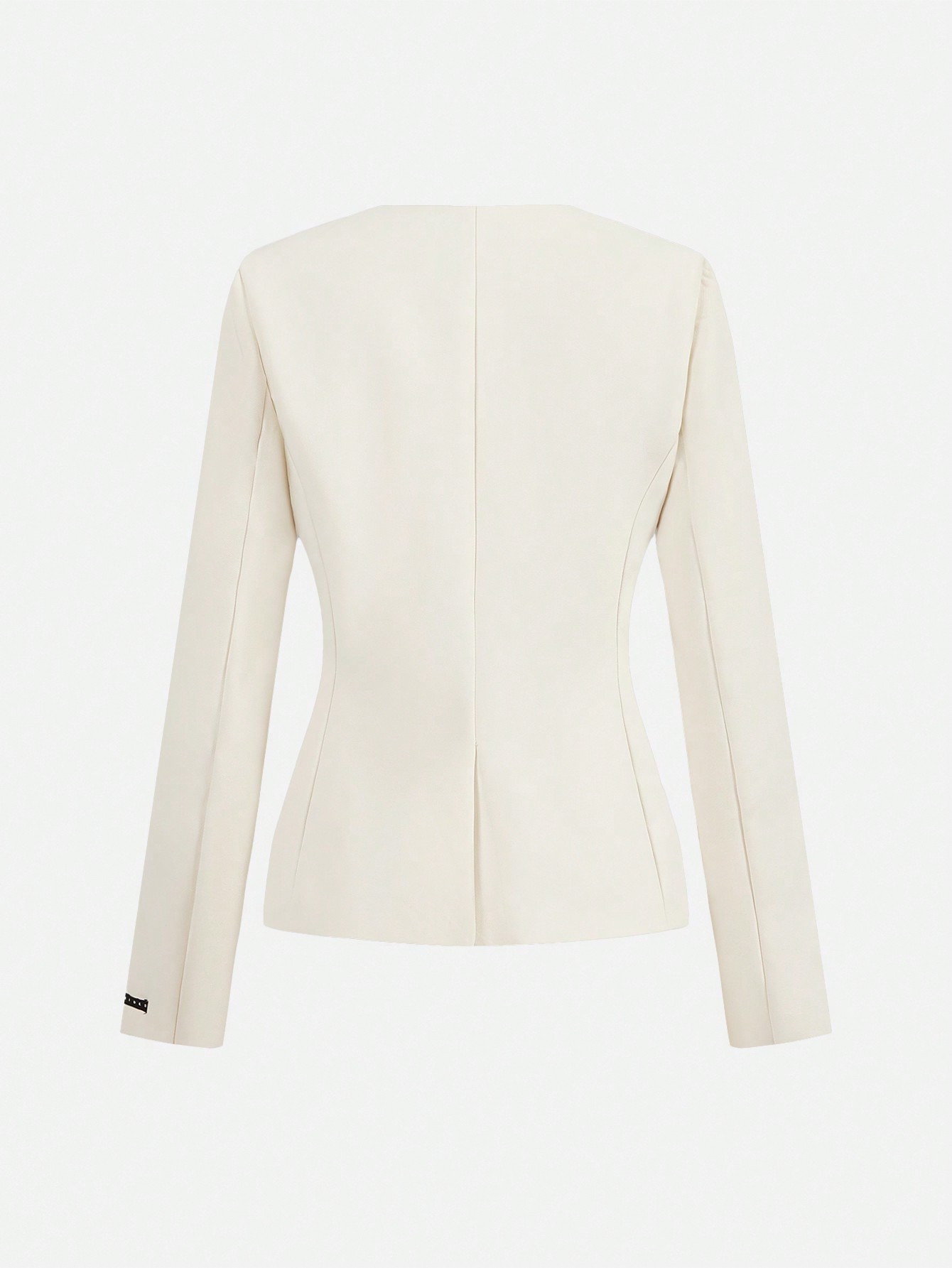 ★on&on★ V_Neck Collarless Jacket NEW4XJ281_24 on&on V-Neck Collarless Jacket NEW4XJ281_24