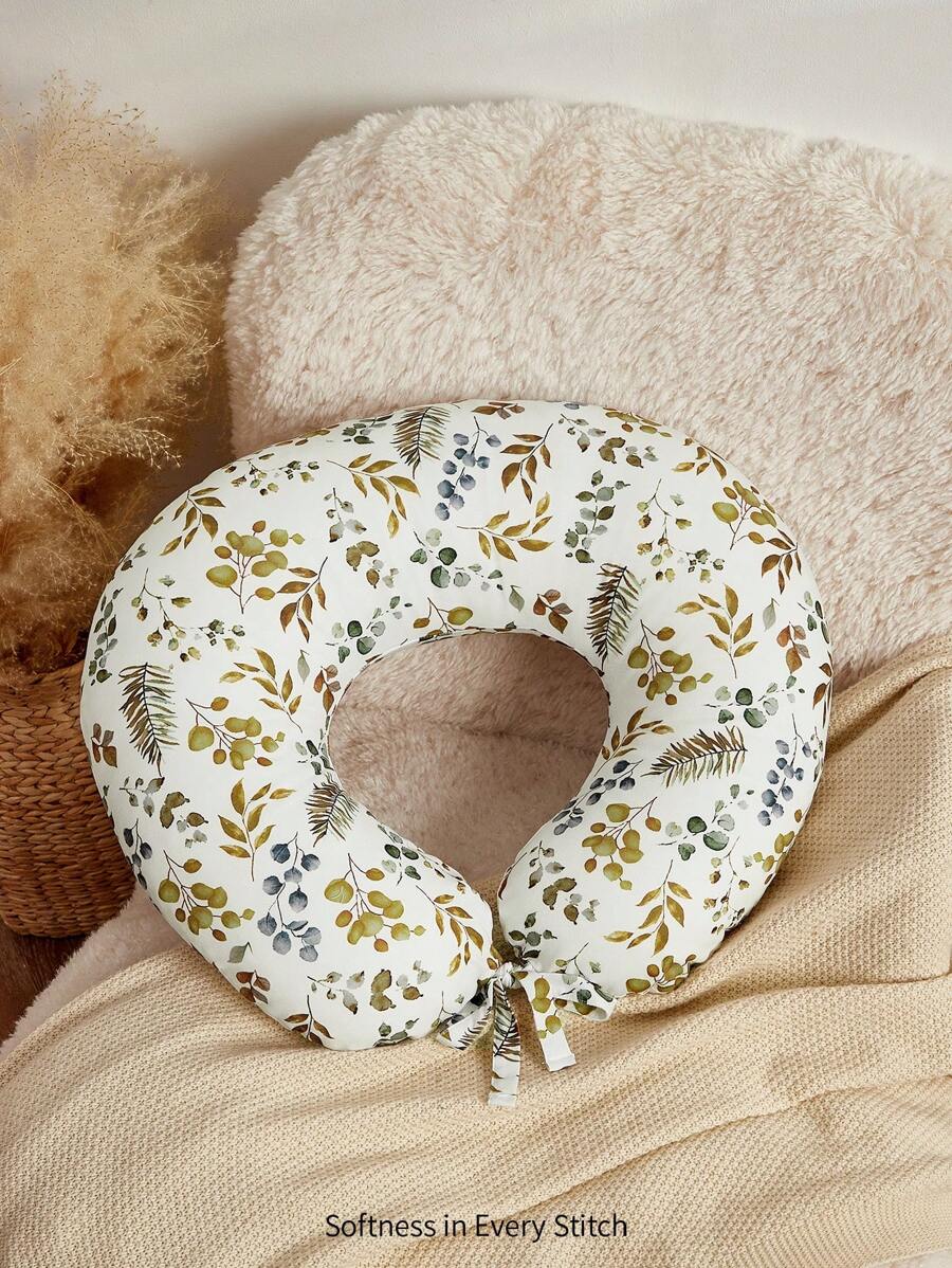 Cozy Pixies 1 pieza Almohada de maternidad y lactancia suave y cómoda con estampado de lactancia, que ayuda a dormir y protege la leche materna