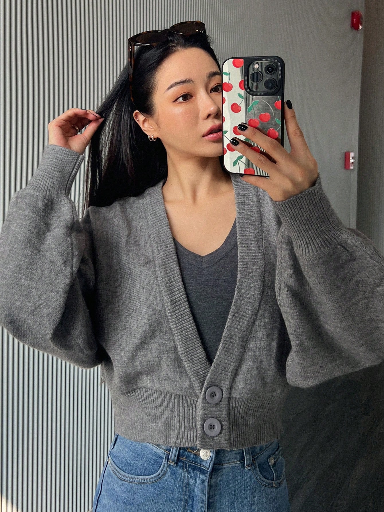 1pc Women's Short Designed Cardigan｜DAZY