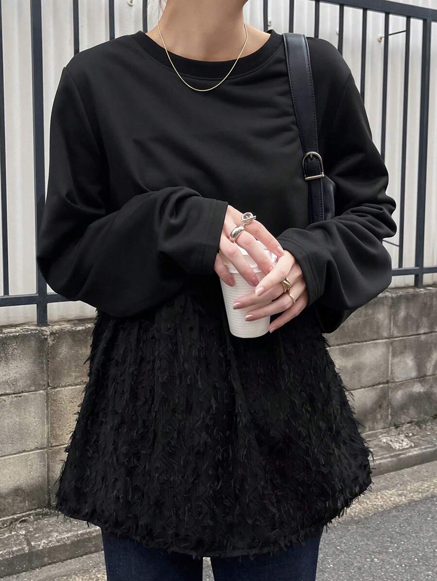 FRIFUL Women's T-Shirt, Simple Fashion Casual Everyday