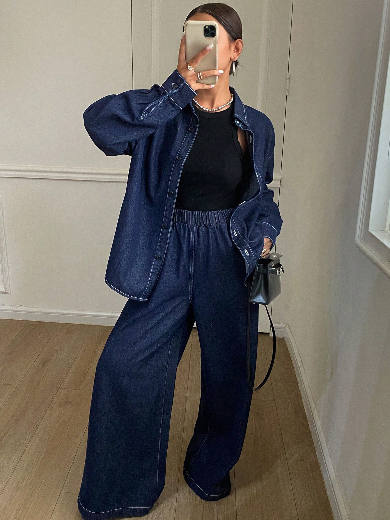 Women Denim Two-piece Outfits｜DAZY