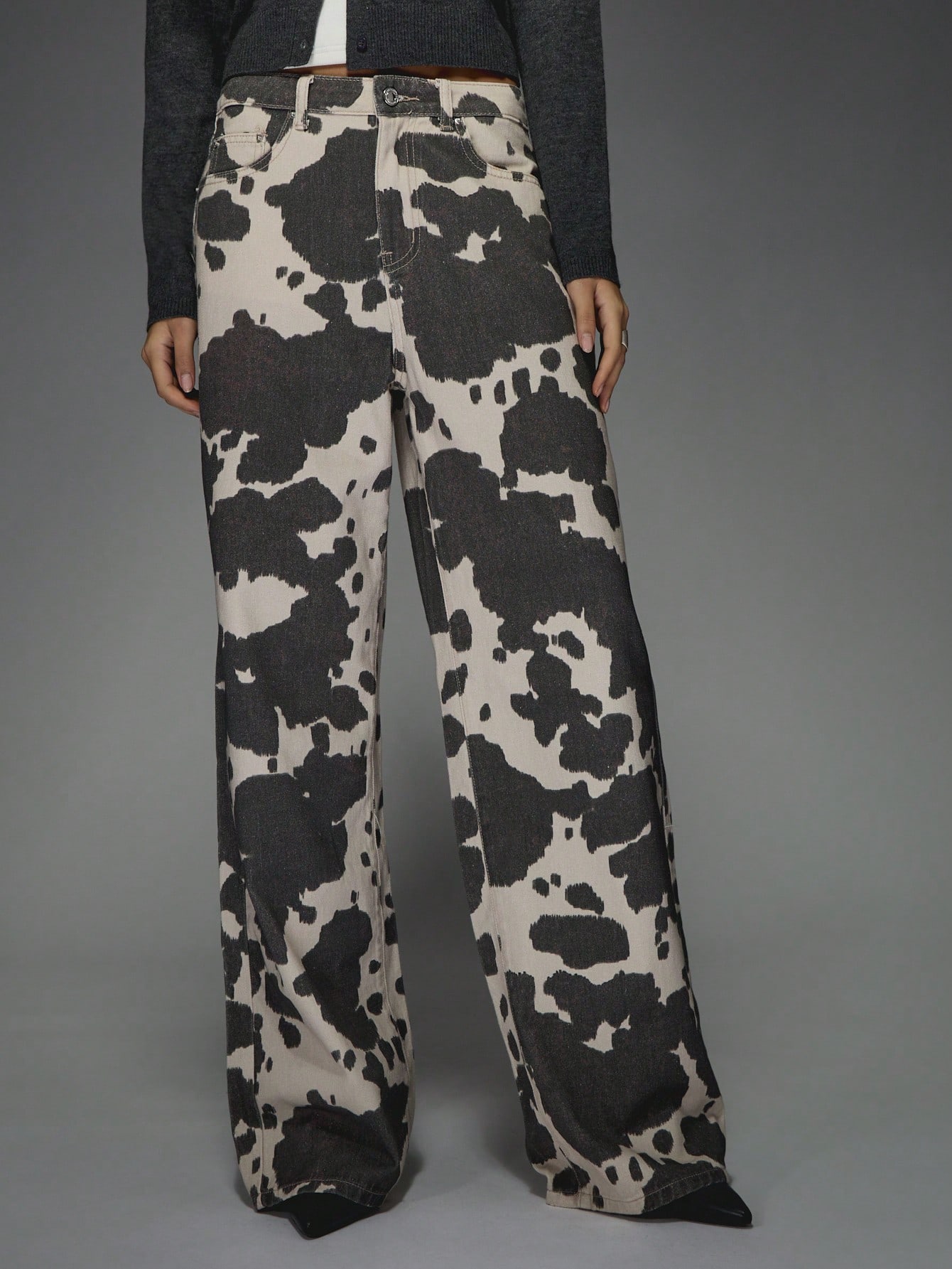 パンツ COW CHECK STRAIGHT PANTS 1731377569015133589ee86b870c30