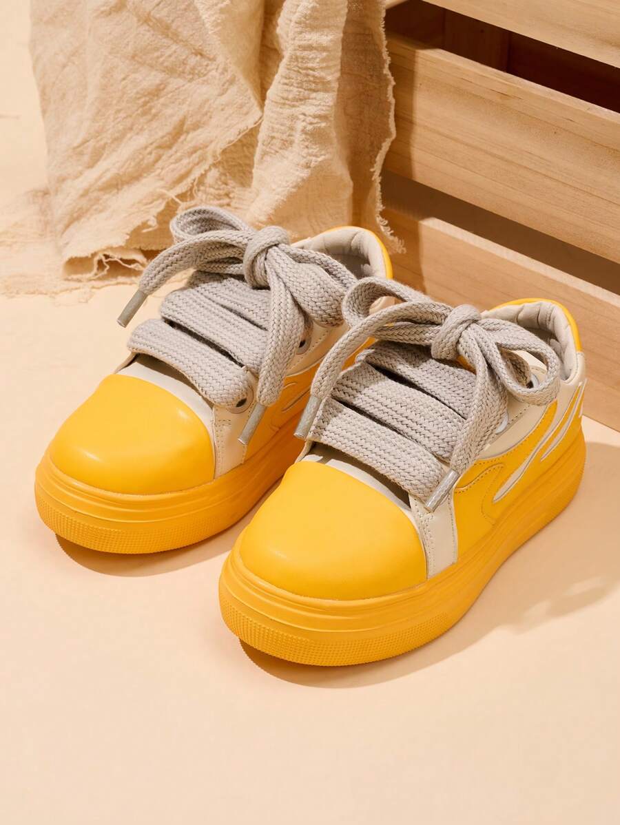 Boys' Comfortable Fashionable Casual Lightweight Sports Sneakers For School & Outdoor, Summer/Autumn