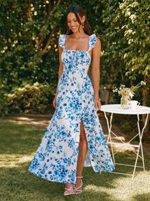 Blue and White
