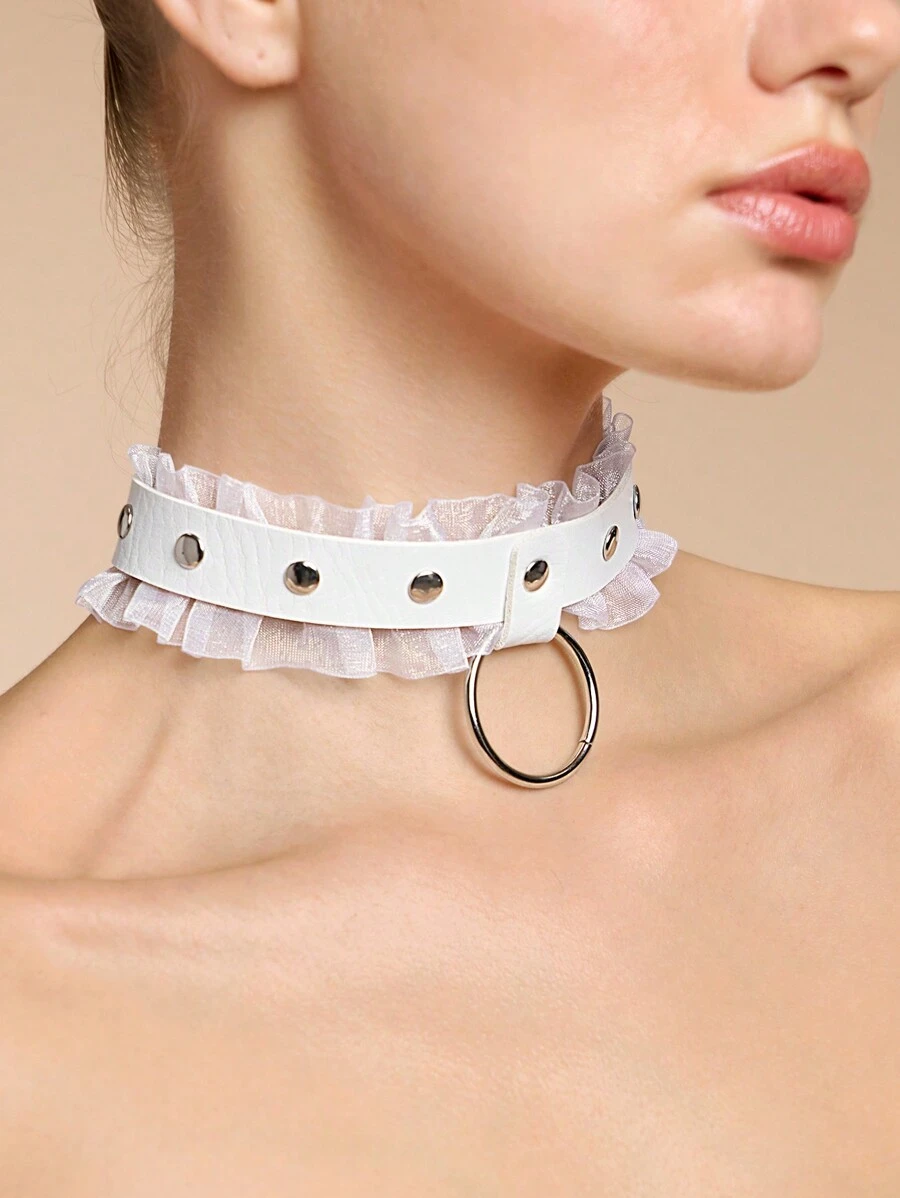 SHEIN BAE Kant & Minimalistische Lichtgewicht Luxe Niche Casual Choker
