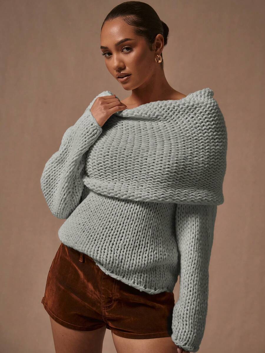 MUSERA Oversized Knit Jumper
