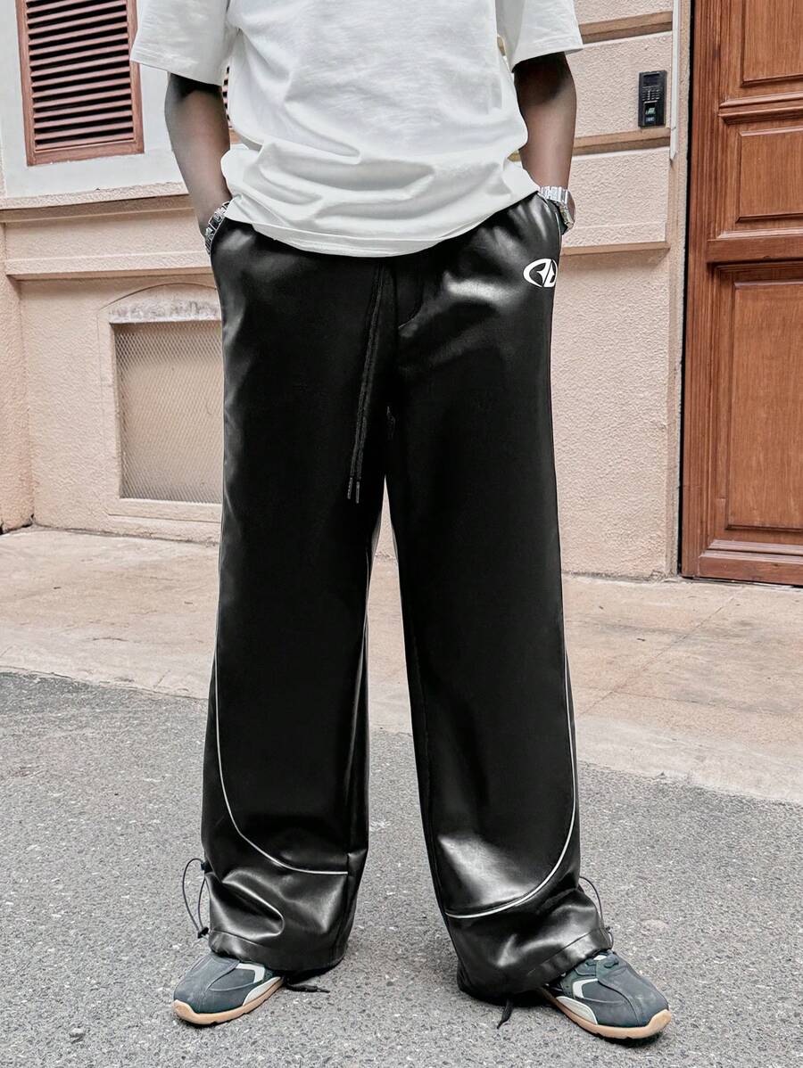 Manfinity VCAY Pantaloni casual e semplici da uomo per uso quotidiano