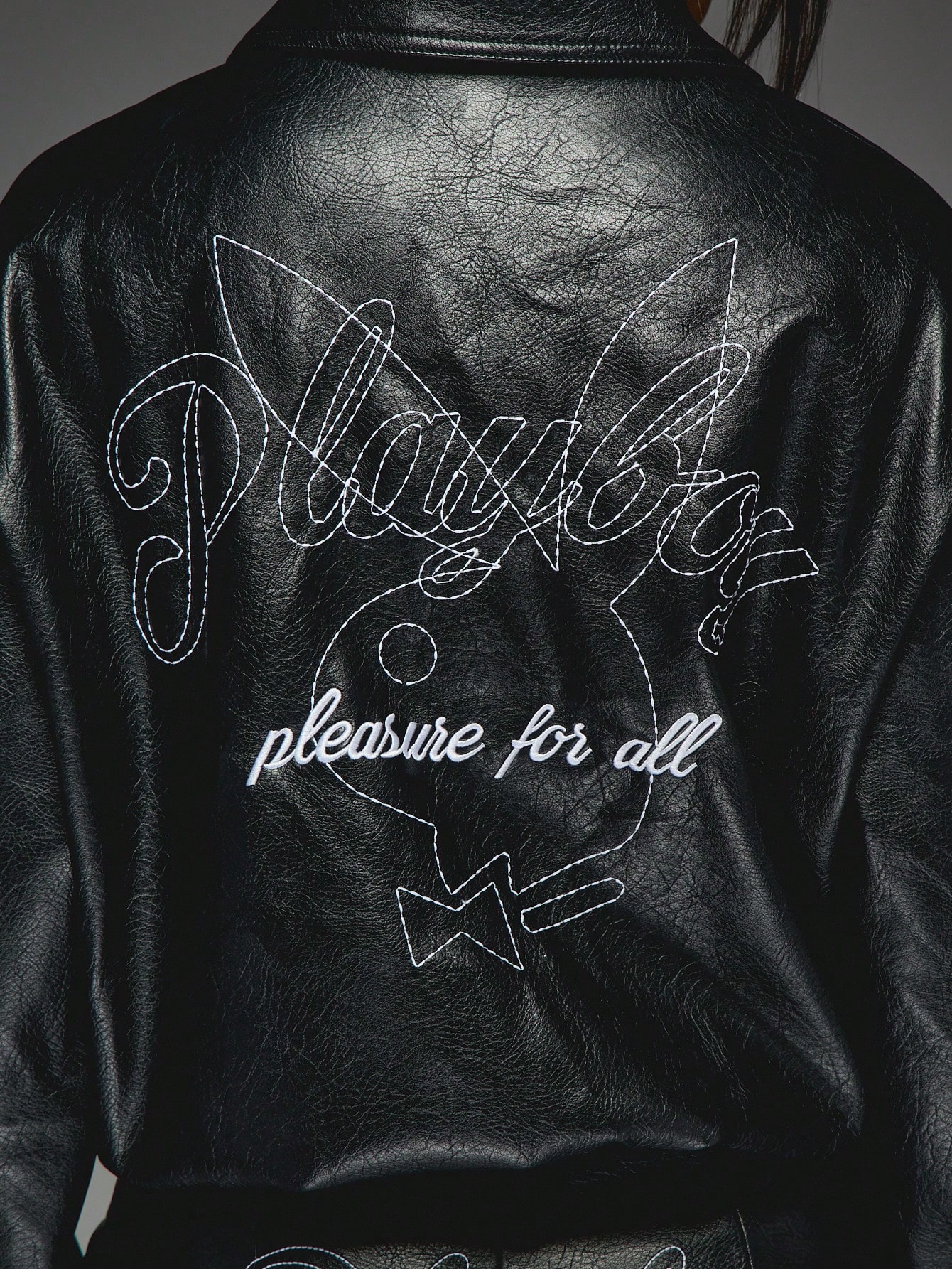 セール【美品】PLAYBOY レザージャケット XS 黒 セール【美品】PLAYBOY レザージャケット XS 黒 セール【美品