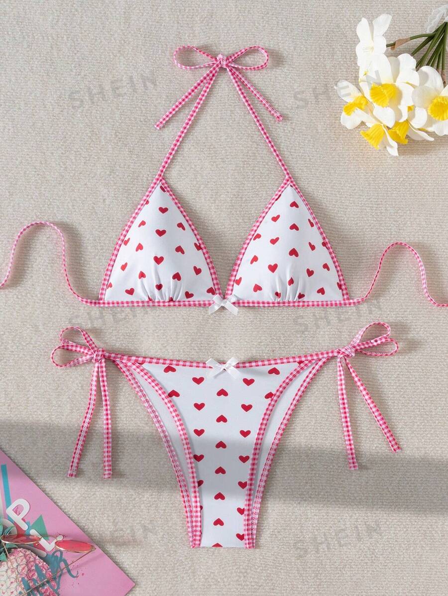 Swim Mod Traje de baño sexy de vacaciones de verano para mujer con tirantes finos