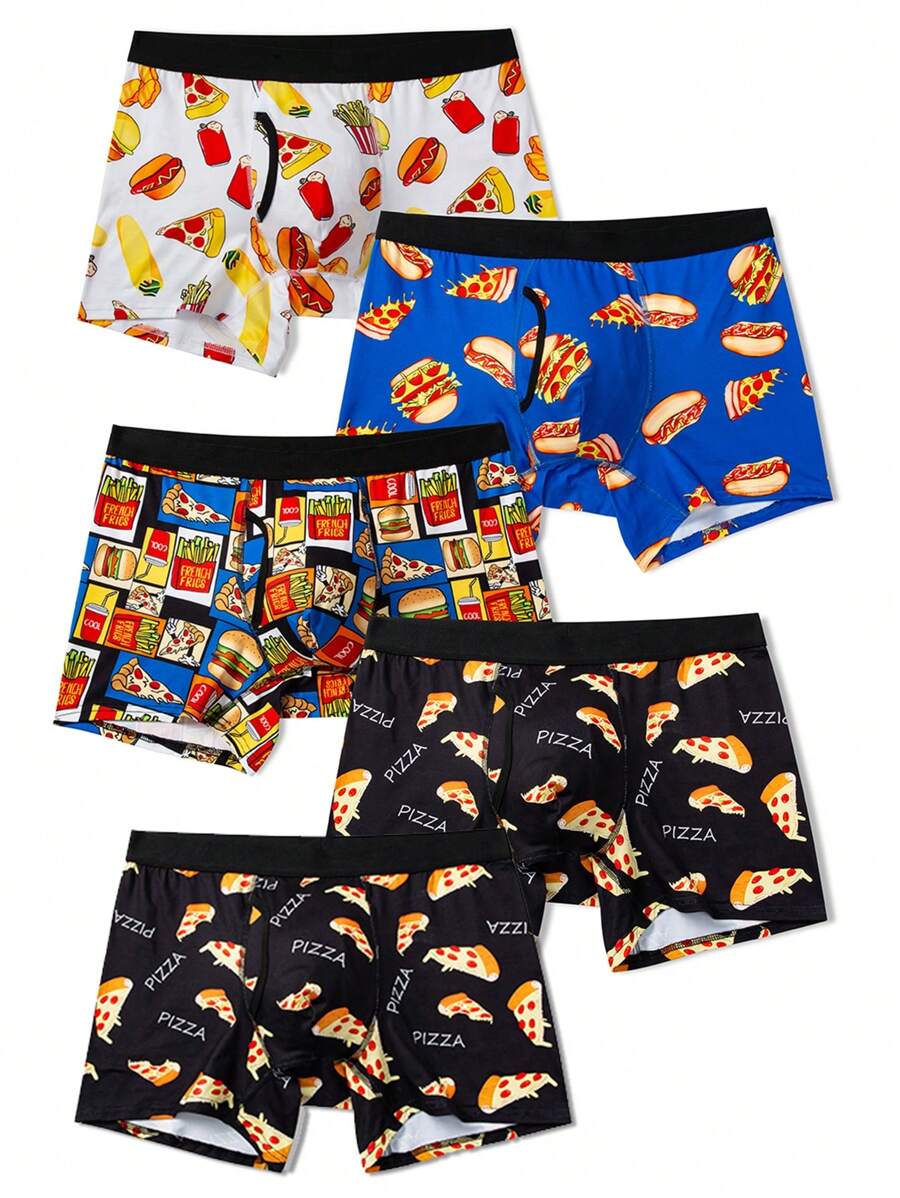Set de 5 calzoncillos con abertura para niños adolescentes