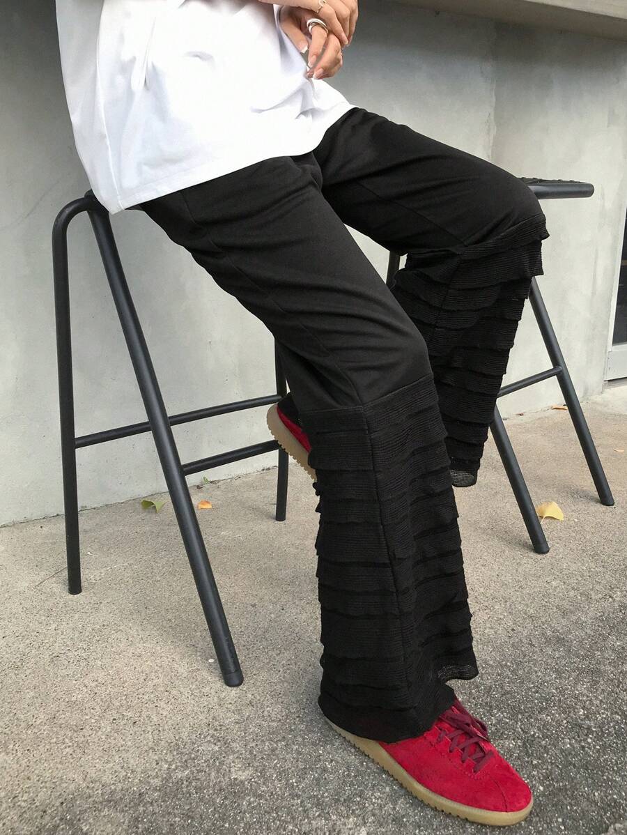 FRIFUL Women's Solid Color Pockets Wide Leg Loose Casual Pants, Versatile