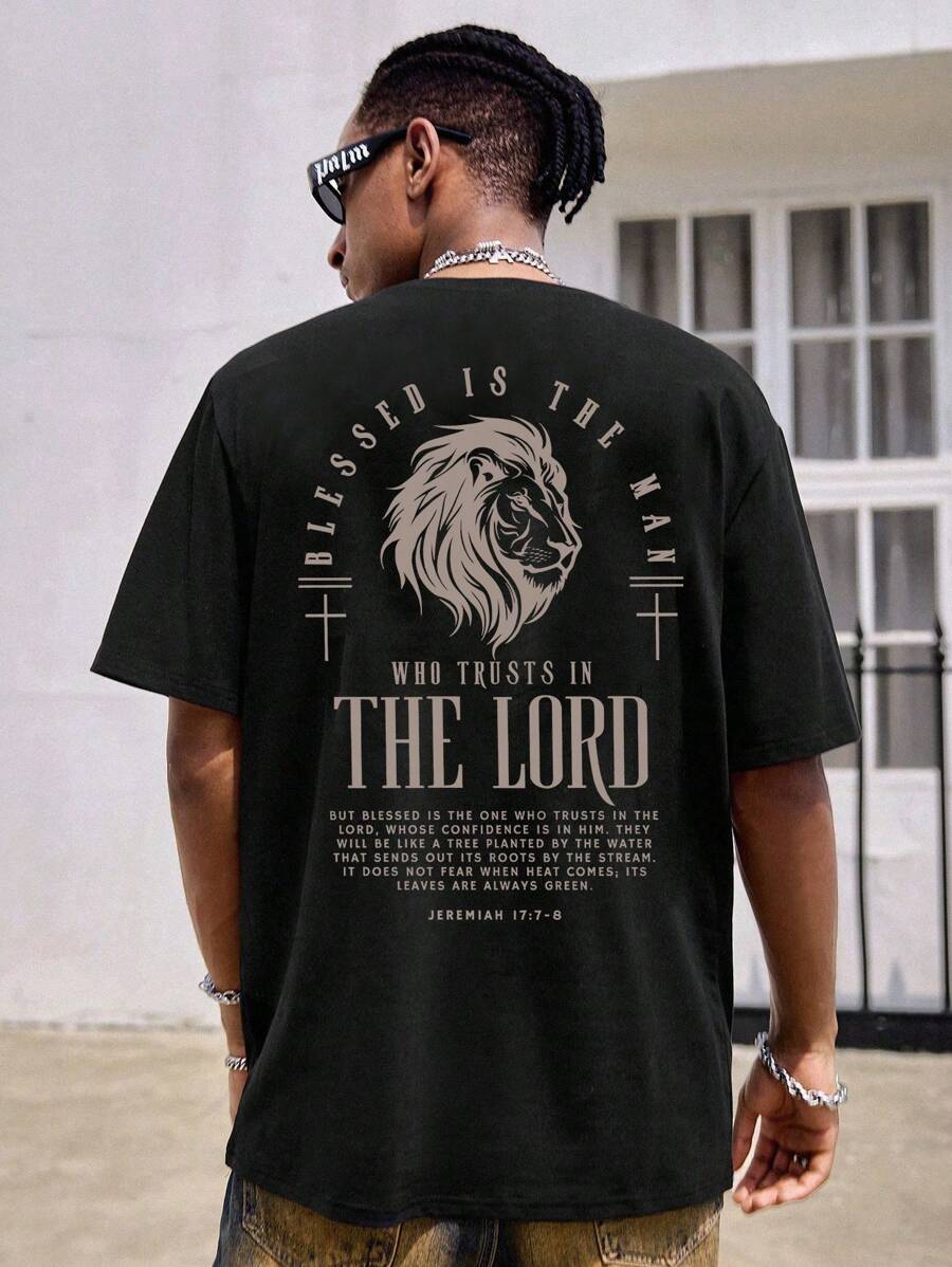 Manfinity Dauomo Camisa cristiana para hombres, Camisa con versículo bíblico, Camisa evangelística, Productos cristianos, Cruz de Jesús