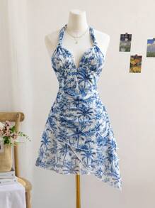 Blue and White