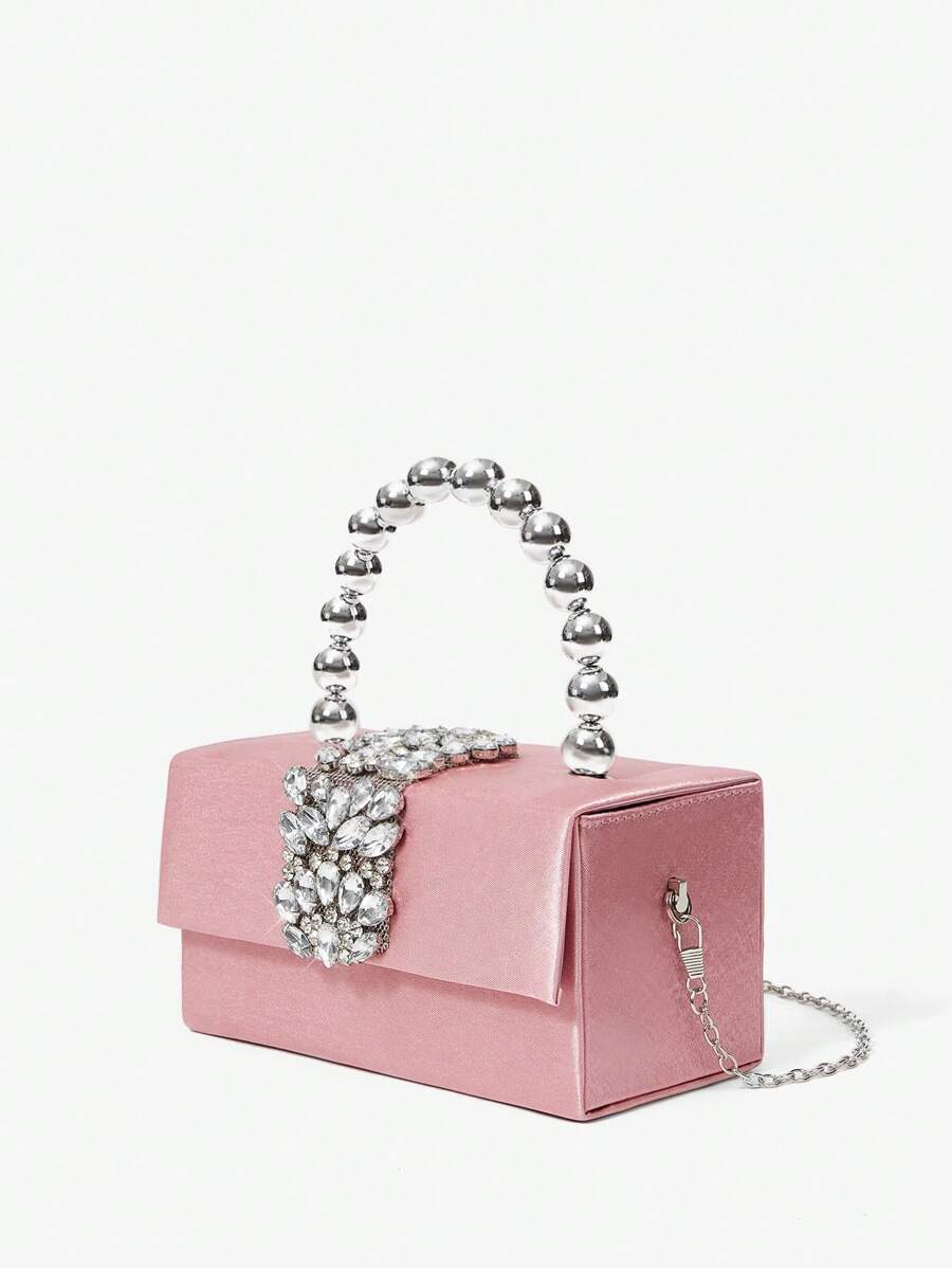 SHEIN Belle Vrouwen Crystal Decor Fashion Party/Banket Handtas