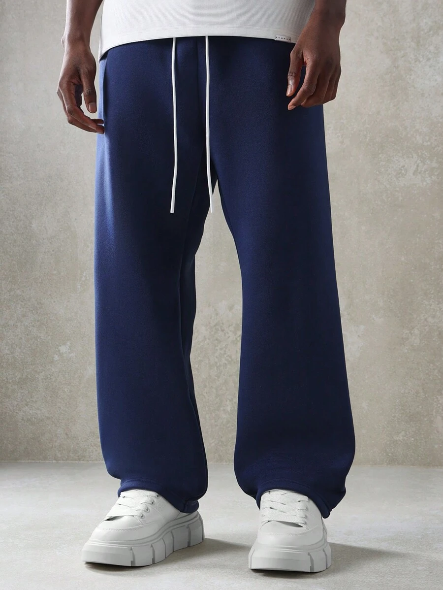 SUMWON Athletic Sweatpants Relaxed Fit Comfortable French Terry Drawstring Workout Lounge Pants With Elastic Cuffs Athletic Casual Wear Perfect For Training Gym Sports