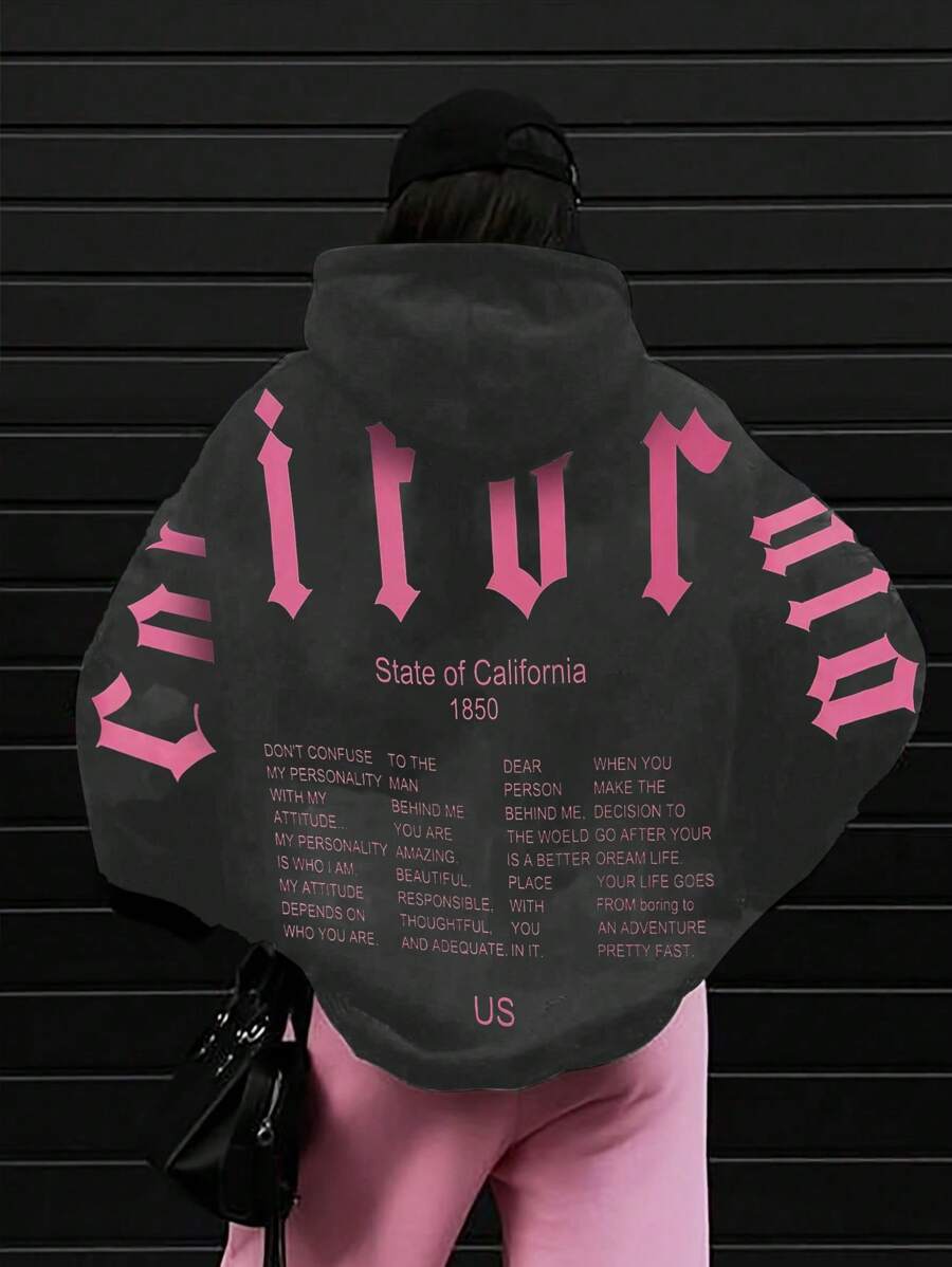 INAWLY Casual hoodie voor dames, eenvoudig en modieus, voor dagelijks gebruik