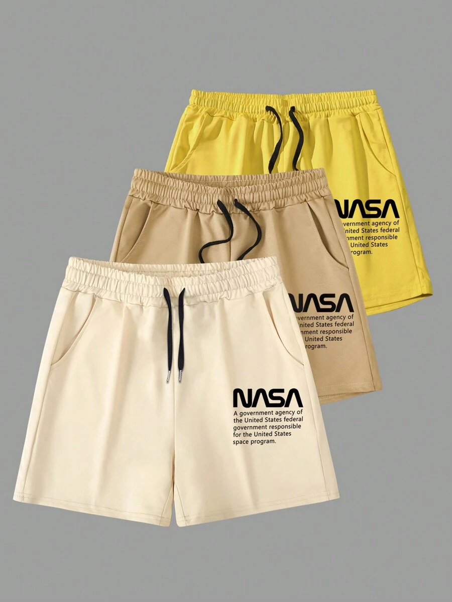 Manfinity Homme Men's Casual Shorts, Minimalist & Fashionable, For Daily Wear