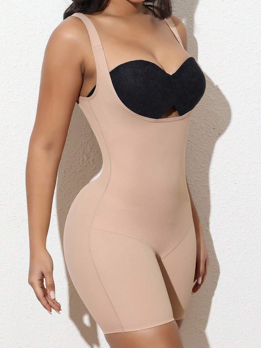 Mono estilizado y sencillo con correa ajustable para mujer como ropa moldeadora