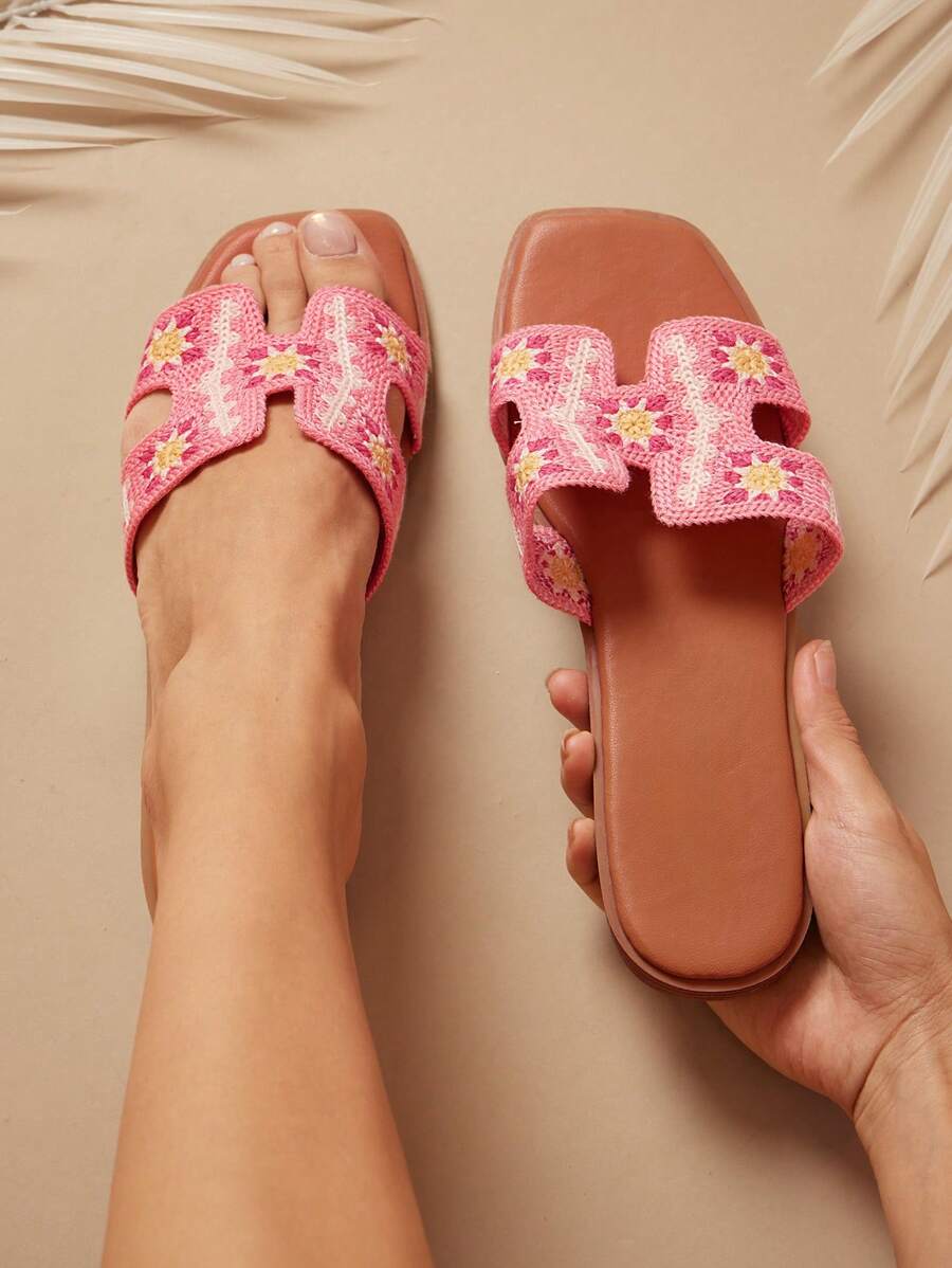 SHUZIA Women's Flat Sandals Summer Shoes Spring Shoes Spring Break Easter Vacation Shoes Casual Shoes Beach Shoes