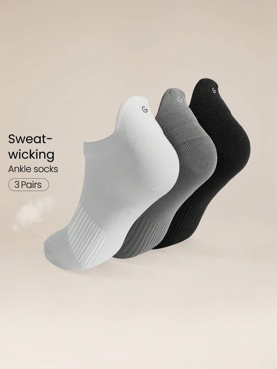 GLOWMODE Chaussettes de tous les jours avec support plantaire