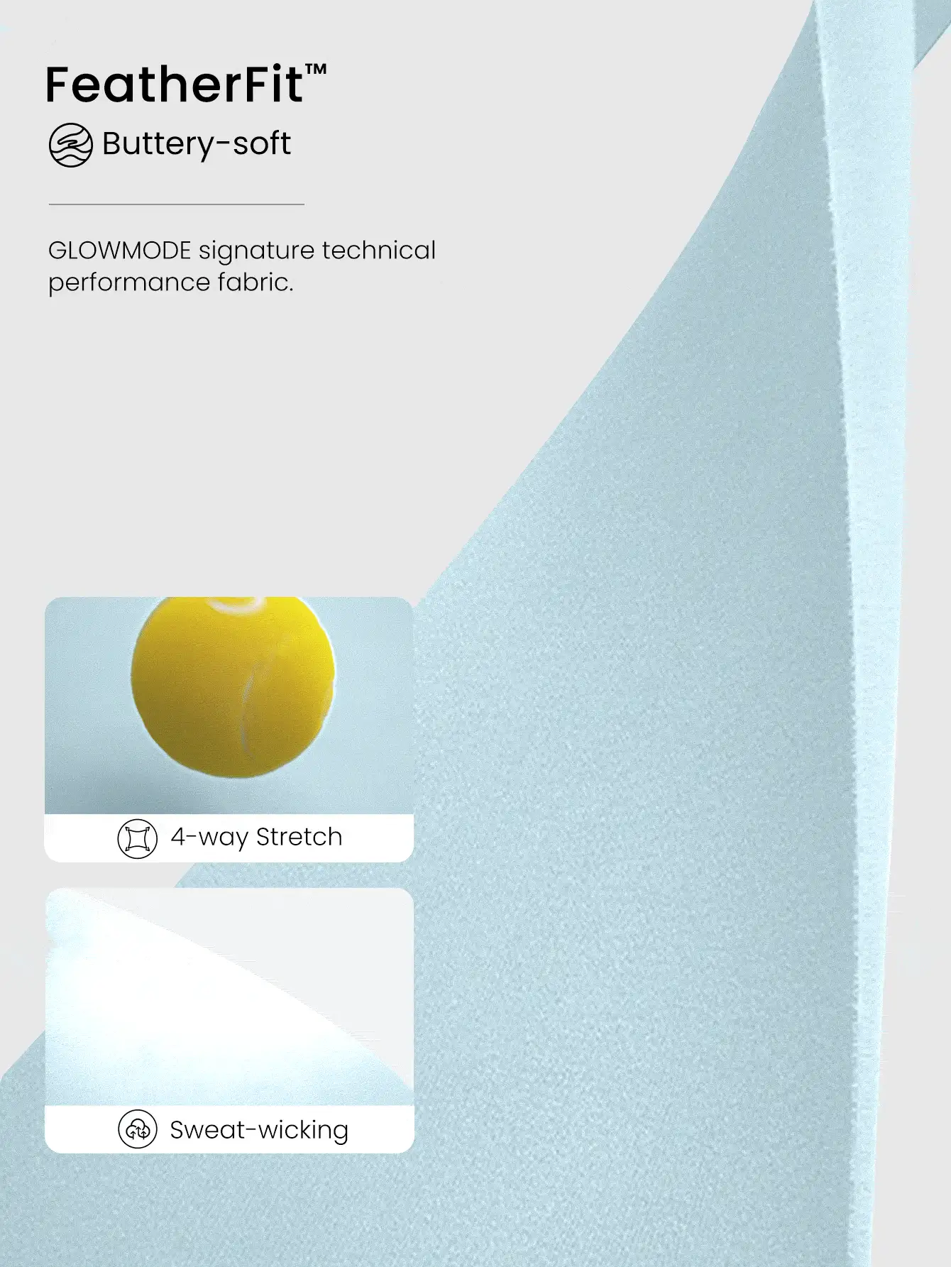 GLOWMODE Parte superior deportiva tipo tanque FeatherFit™ con espalda retorcida, de bajo impacto, para yoga y uso diario