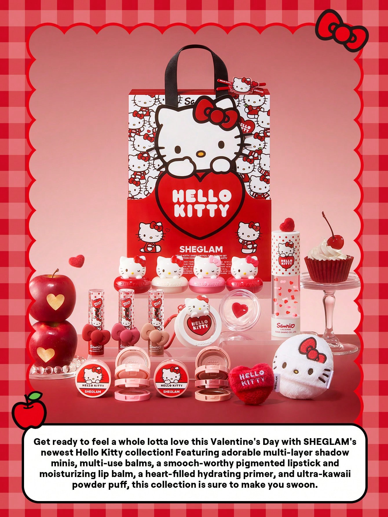 Hello Kitty｜SHEGLAM 3D Kiss Lip Balm