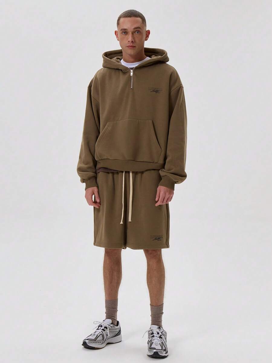 Musero Oversized Washed Jogger Shorts