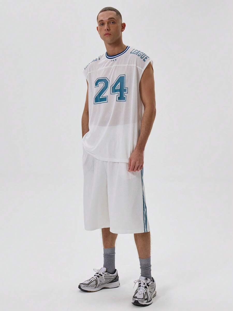 Musero Drawstring Basketball Short