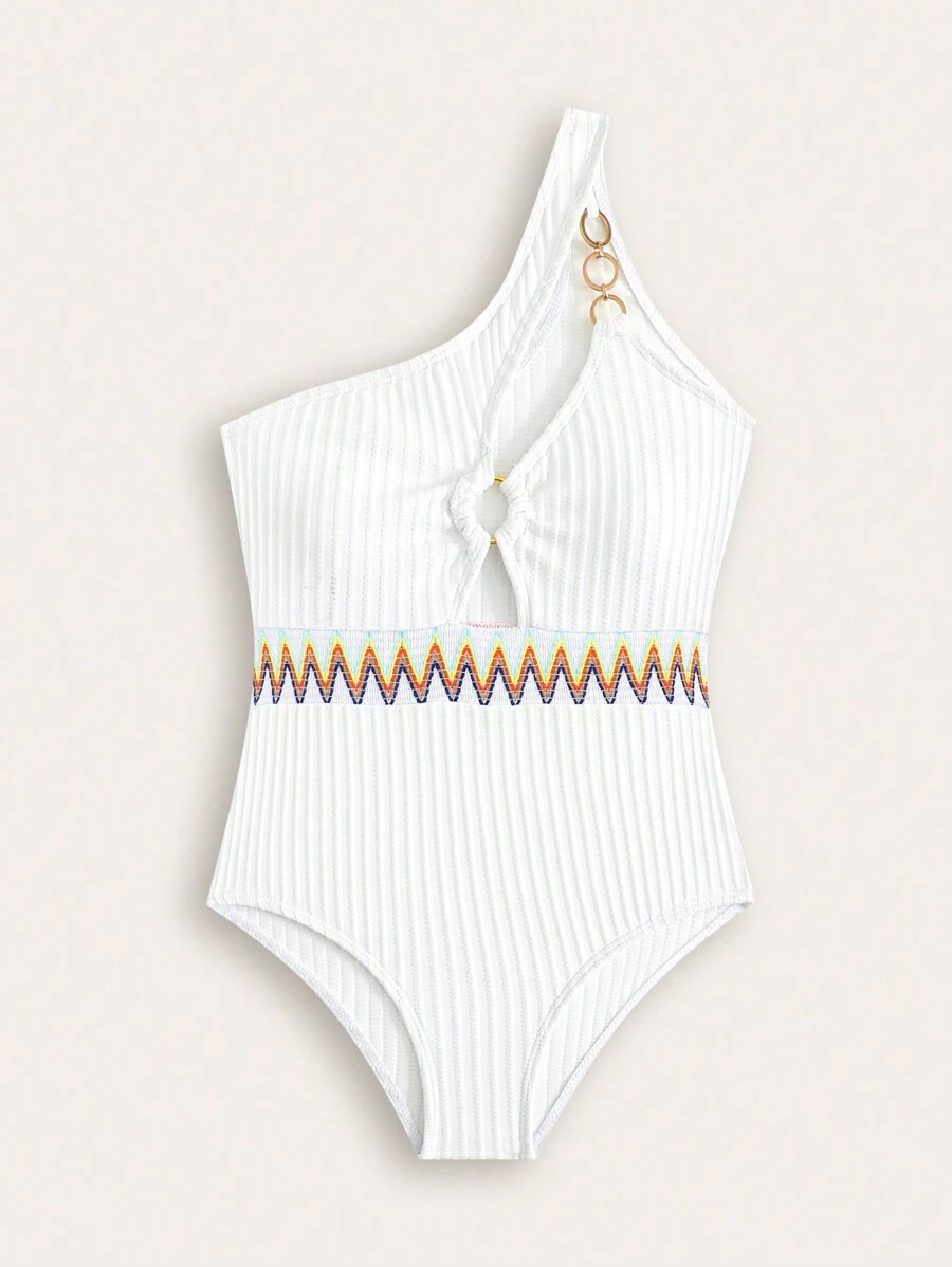 New Fashion One-Piece Swimsuit For Tween Girls, Special Fabric