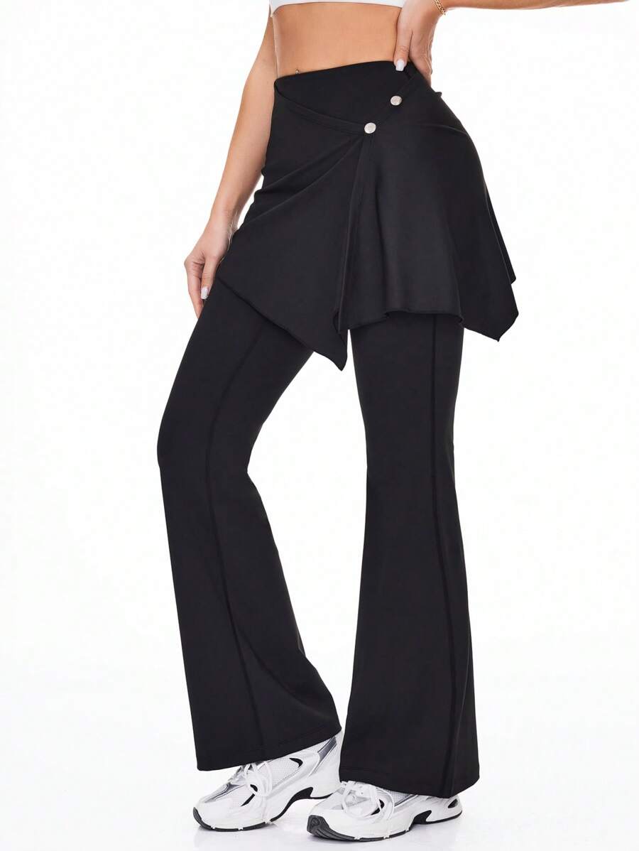 SHEIN Sport Studio Detachable Skort, Casual & Fashionable For Everyday Wear