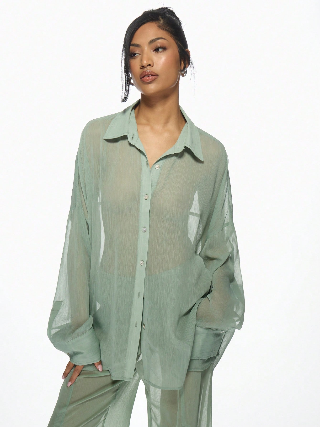 22SS アパルトモン Dolmansleeve Sheer Blouse 22SS アパルトモン Dolmansleeve Sheer Blouse - メルカリ